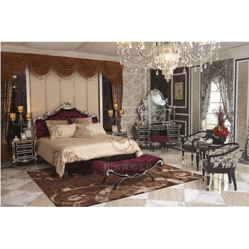 Solid wood bedroom set - Manufacturer Chinafactory.com