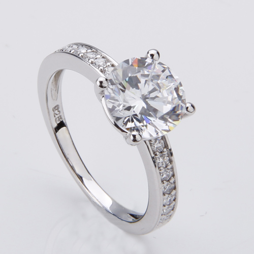 Solitaire Ring Made of Sterling Silver - Chinafactory.com Solitaire Ring Made of Sterling Silver - Chinafactory.com