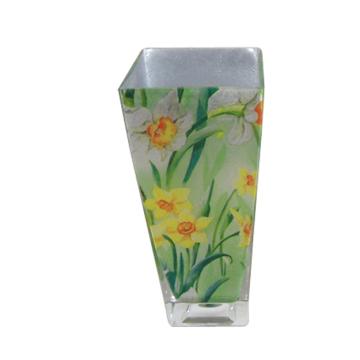 Spring Series of Silver Foil Glass Vase - Chinafactory.com