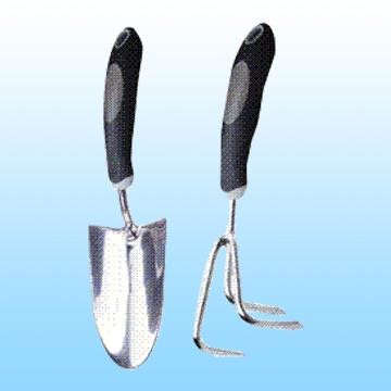 Stainless Steel Hand Tools with Comfortable Plastic Handle