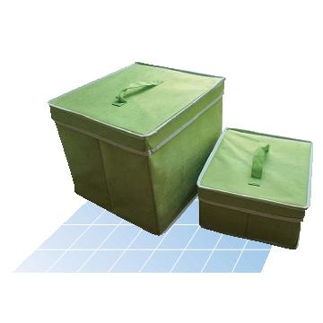 Storage Box with Cover and Board On Bottom - Chinafactory.com