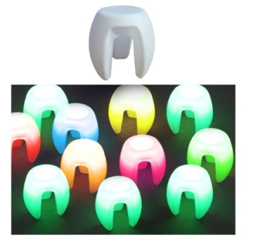 Stylish Recharged Stool LED Mood Light - Chinafactory.com