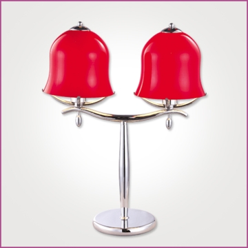 Succinct Red Glass Table Lamp - Manufacturer Chinafactory.com