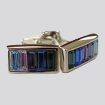 Swarovski Crystal Cufflinks - Manufacturer Chinafactory.com
