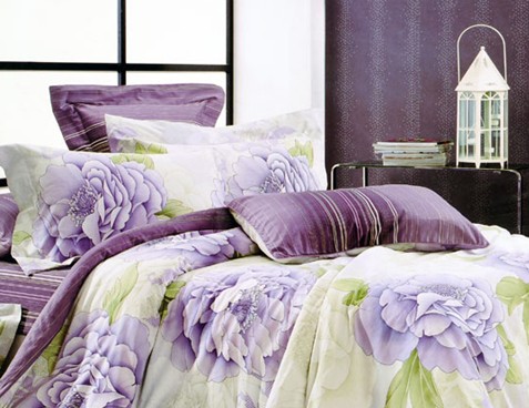 T200 Cotton Printed Bedding Set - Chinafactory.com