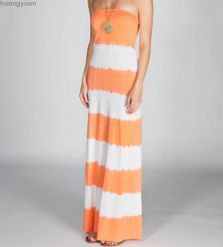 Tie dye long skirt