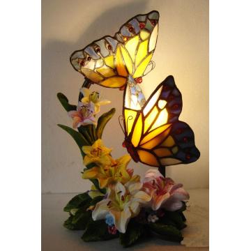Tiffany Table Lamp with Butterfly Design - Chinafactory.com