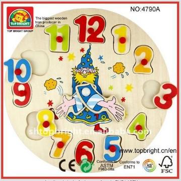 Top Bright Puzzle Clock