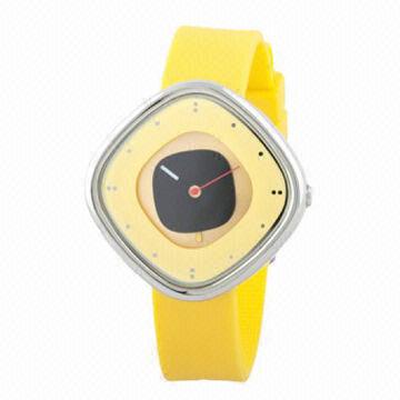 Top Fashionable Color Splash Jelly Silicone Promotional Watch