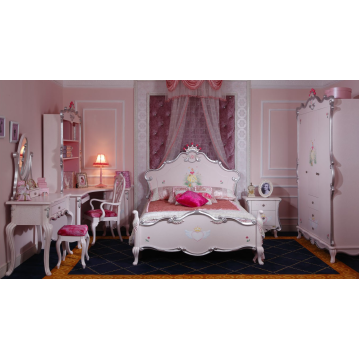 Top Grade French Style Kids Bedroom Furniture Set