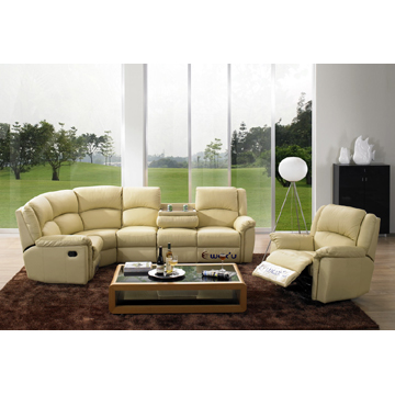 Top Grade Recliner Sofa, Leather Sofa Suite - Chinafactory.com