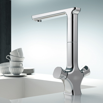 Two Lever Kitchen Faucet - Manufacturer Chinafactory.com
