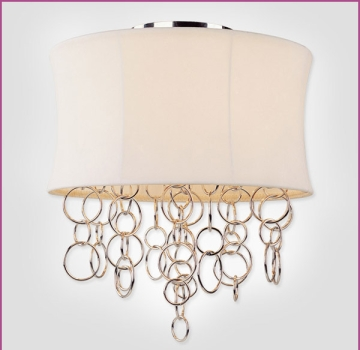 White Fabric Pendant Light - Manufacturer Chinafactory.com