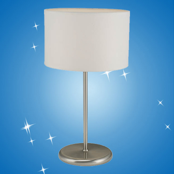 White Fabric Shade Table Lamp - Manufacturer Chinafactory.com