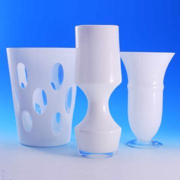 White Glass Vases - Manufacturer Chinafactory.com