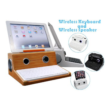 Wireless Bluetooth speakers and keyboard - Chinafactory.com