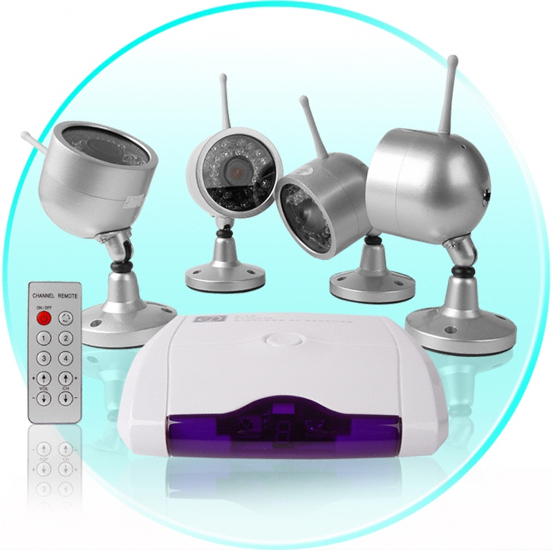 Wireless Home Surveillance - Camera + Receiver (EU)