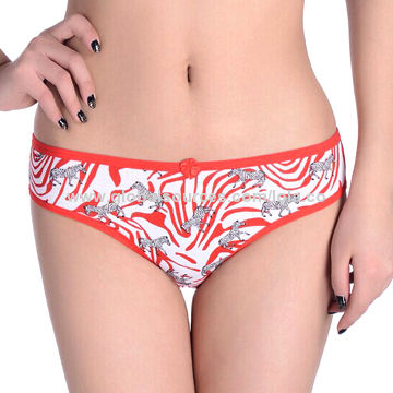 Womens Sexy Custom Fit Leopard Control Panty