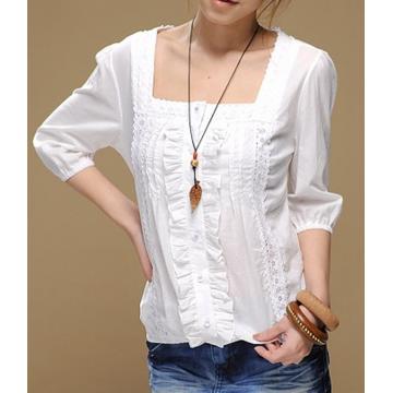 Women's White Blouses - Manufacturer Chinafactory.com