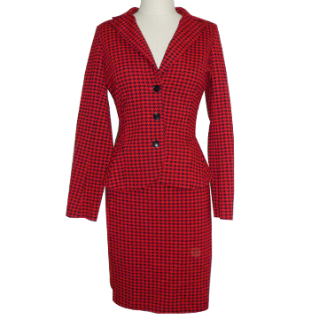 Womens Red Business Suit - Manufacturer Chinafactory.com