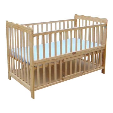 Wooden baby cribs, any color is available