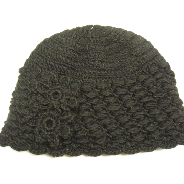 Wool Blended Knitted Women Hat
