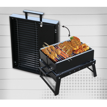 X-style folding charcoal grill
