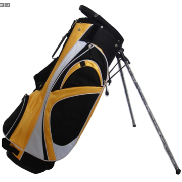 Yellow 600D Polyester Golf Bag