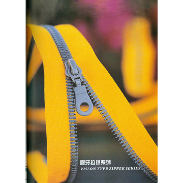 #5 Plastic Zipper with Silver Teeth for Clothing, baggage, etc. #5 Plastic Zipper with Silver Teeth for Clothing, baggage, etc.