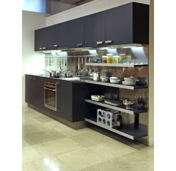 Melamine-faced kitchen cabinet - Manufacturer Chinafactory.com