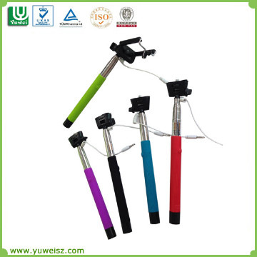 cable take pole selfie stick, selfie monopod