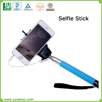 handheld extendable cable take pole monopod selfie stick
