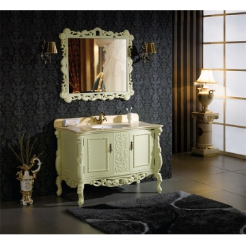 Solid Wood Antique Bathroom Vanities - Chinafactory.com