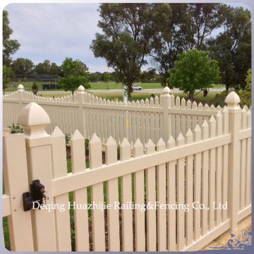 pvc grass picket vinyl fences