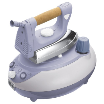 steam iron with boiler/iron feed switches